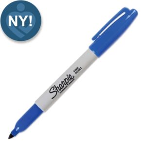 Märkpenna Sharpie Blå Fine