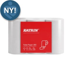 Toalettpapper Katrin 360 Basic 2-lg Vit 50m - 42 rullar/bal