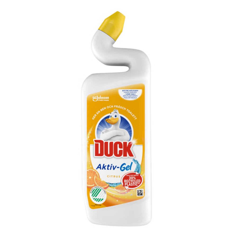 Toalettrengöring Duck Aktiv Gel Citrus 750ml